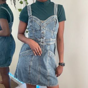 JAPNA Mini Denim Dress